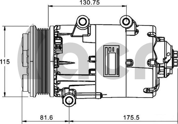 ACR 135142 - Compressore, Climatizzatore autozon.pro