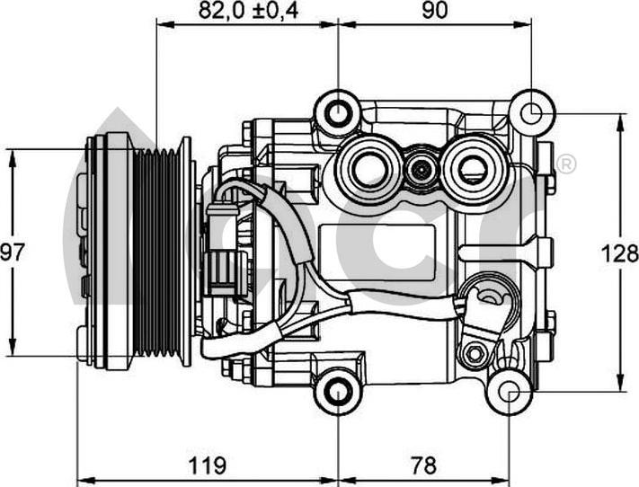 ACR 135101R - Compressore, Climatizzatore autozon.pro