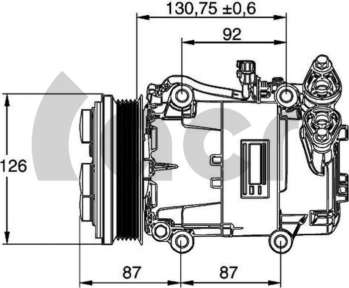 ACR 135134R - Compressore, Climatizzatore autozon.pro