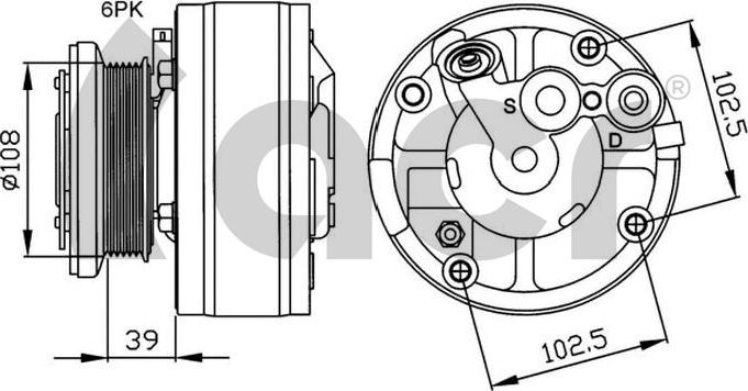 ACR 133065 - Compressore, Climatizzatore autozon.pro