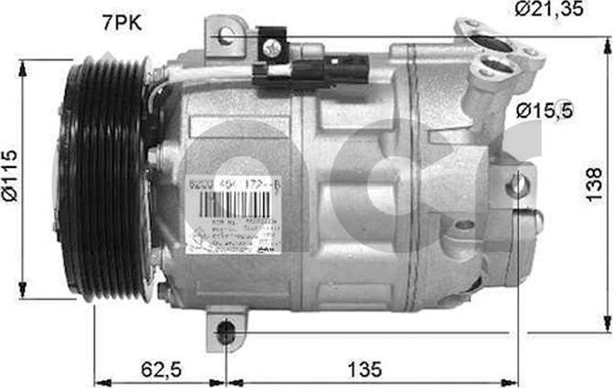 ACR 132914G - Compressore, Climatizzatore autozon.pro