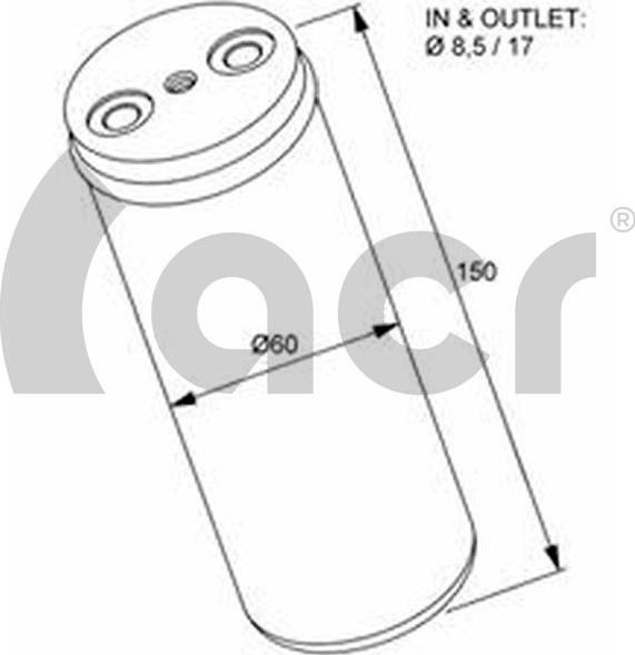 ACR 170085 - Essiccatore, Climatizzatore autozon.pro