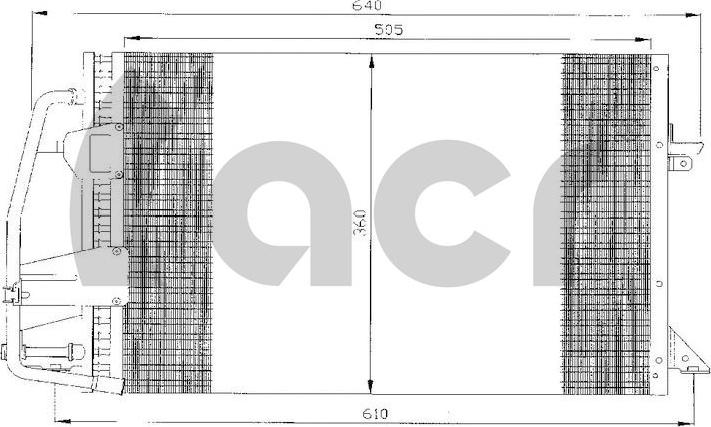 ACR 300009 - Condensatore, Climatizzatore autozon.pro