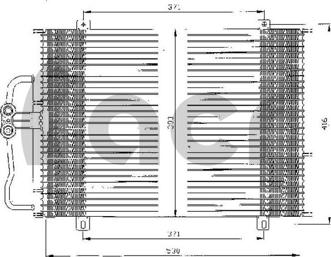 ACR 300087 - Condensatore, Climatizzatore autozon.pro