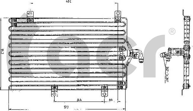 ACR 300129 - Condensatore, Climatizzatore autozon.pro