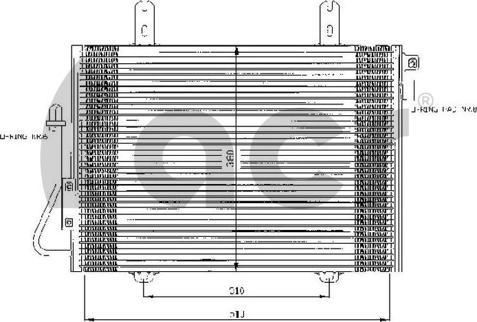 ACR 300383 - Condensatore, Climatizzatore autozon.pro