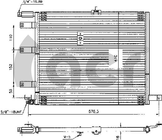 ACR 300259 - Condensatore, Climatizzatore autozon.pro