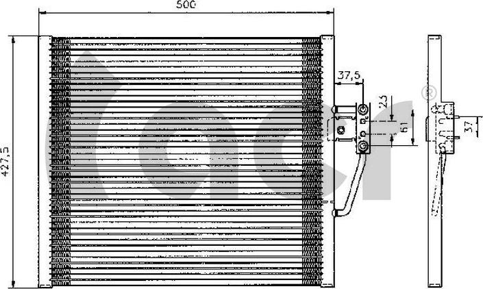 ACR 300253 - Condensatore, Climatizzatore autozon.pro