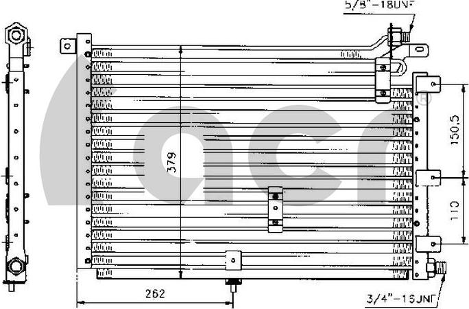 ACR 300265 - Condensatore, Climatizzatore autozon.pro