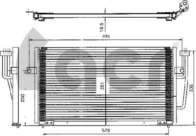 ACR 300277 - Condensatore, Climatizzatore autozon.pro