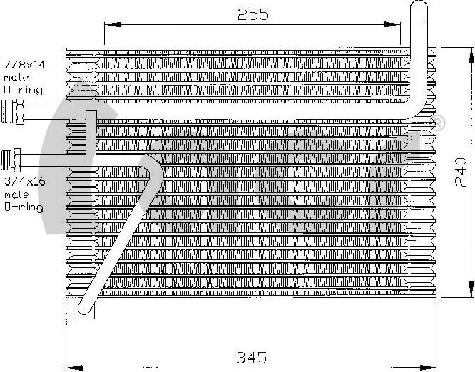 ACR 310014 - Evaporatore, Climatizzatore autozon.pro