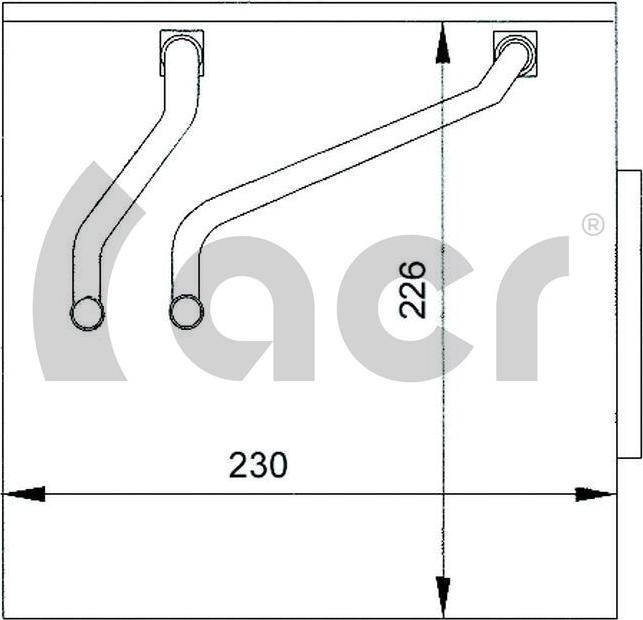 ACR 310033 - Evaporatore, Climatizzatore autozon.pro