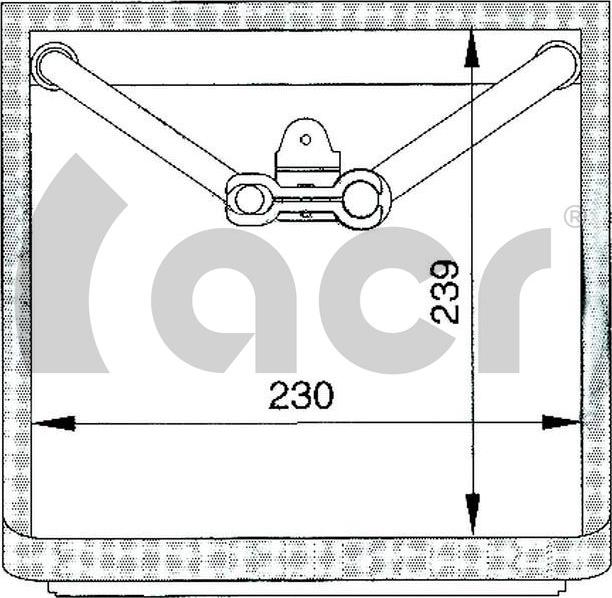 ACR 310024 - Evaporatore, Climatizzatore autozon.pro