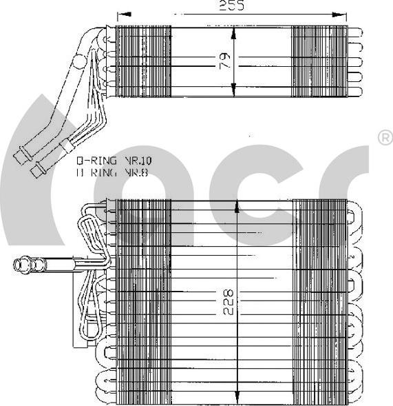 ACR 310020 - Evaporatore, Climatizzatore autozon.pro