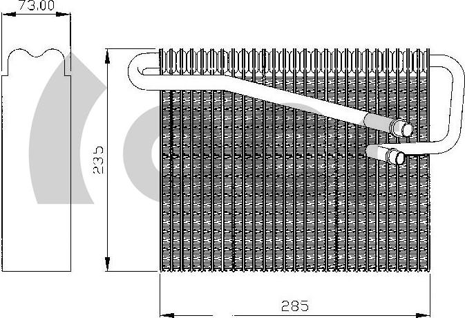 ACR 310140 - Evaporatore, Climatizzatore autozon.pro