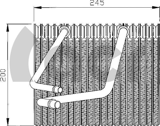 ACR 310147 - Evaporatore, Climatizzatore autozon.pro