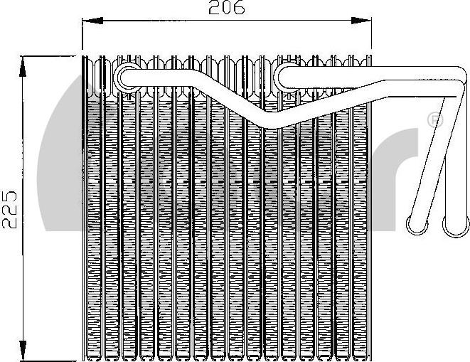 ACR 310151 - Evaporatore, Climatizzatore autozon.pro