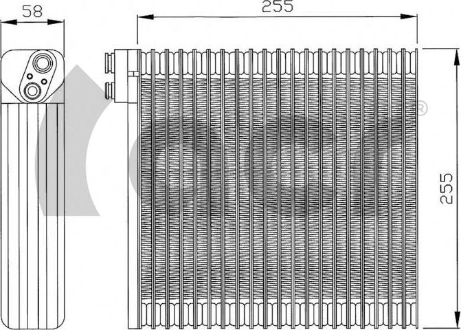 ACR 310168 - Evaporatore, Climatizzatore autozon.pro