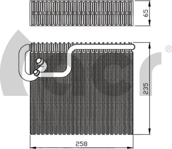 ACR 310162 - Evaporatore, Climatizzatore autozon.pro