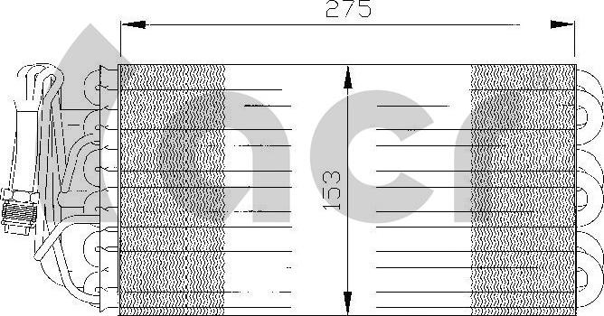 ACR 310102 - Evaporatore, Climatizzatore autozon.pro