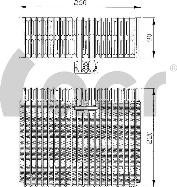 ACR 310127 - Evaporatore, Climatizzatore autozon.pro