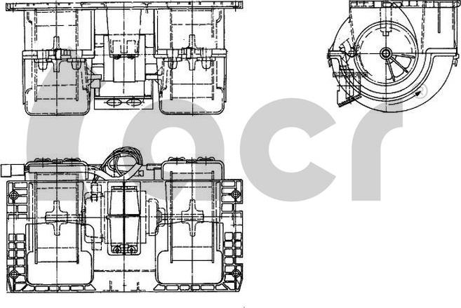 ACR 702022 - Elettromotore, Ventilatore abitacolo autozon.pro