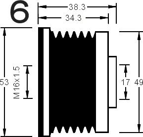 AD Kühner 885036M - Puleggia cinghia, Alternatore autozon.pro