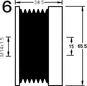 AD Kühner 885123 - Puleggia cinghia, Alternatore autozon.pro