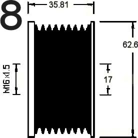 AD Kühner 885374M - Puleggia cinghia, Alternatore autozon.pro