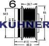 AD Kühner 885211 - Puleggia cinghia, Alternatore autozon.pro