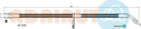 Adriauto 46.1245 - Flessibile del freno autozon.pro