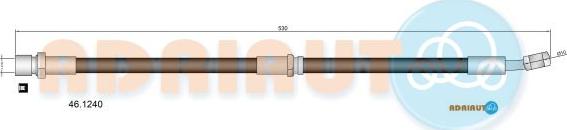 Adriauto 46.1240 - Flessibile del freno autozon.pro