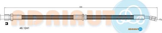 Adriauto 46.1241 - Flessibile del freno autozon.pro