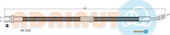 Adriauto 46.1232 - Flessibile del freno autozon.pro