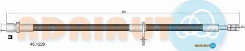 Adriauto 46.1229 - Flessibile del freno autozon.pro