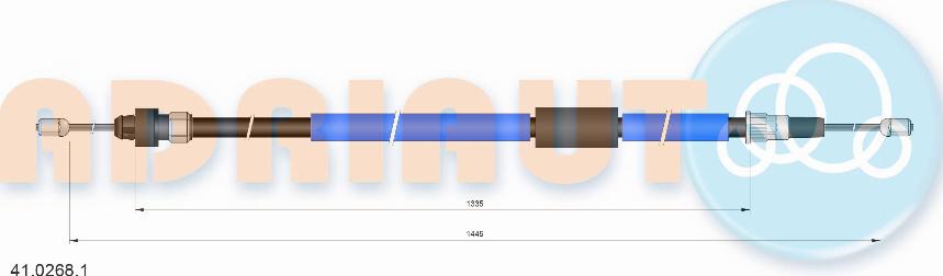Adriauto 41.0268.1 - Cavo comando, Freno stazionamento autozon.pro