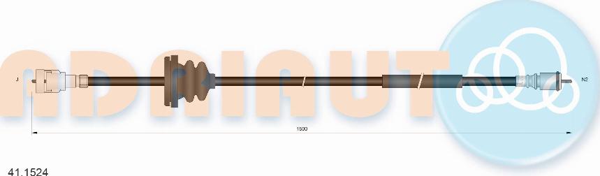 Adriauto 41.1524 - Alberino flessibile tachimetro autozon.pro