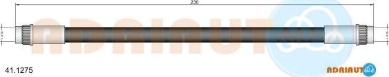 Adriauto 41.1275 - Flessibile del freno autozon.pro
