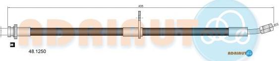 Adriauto 48.1250 - Flessibile del freno autozon.pro