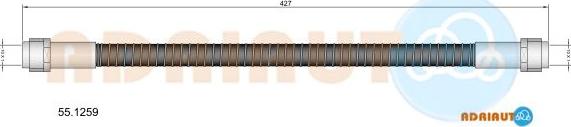 Adriauto 55.1259 - Flessibile del freno autozon.pro