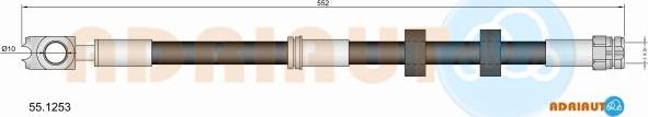 Adriauto 55.1253 - Flessibile del freno autozon.pro