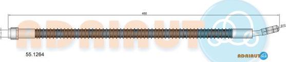 Adriauto 55.1264 - Flessibile del freno autozon.pro