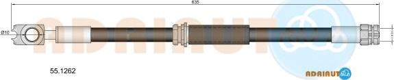 Adriauto 55.1262 - Flessibile del freno autozon.pro