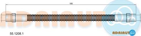Adriauto 55.1208.1 - Flessibile del freno autozon.pro