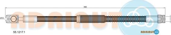 Adriauto 55.1217.1 - Flessibile del freno autozon.pro