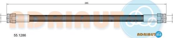 Adriauto 55.1286 - Flessibile del freno autozon.pro