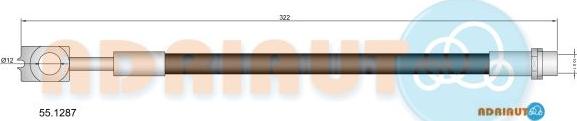 Adriauto 55.1287 - Flessibile del freno autozon.pro