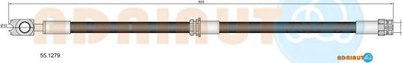 Adriauto 55.1279 - Flessibile del freno autozon.pro