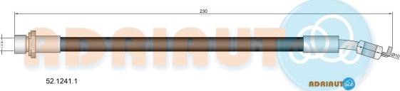 Adriauto 52.1241.1 - Flessibile del freno autozon.pro