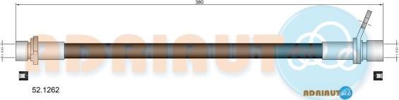 Adriauto 52.1262 - Flessibile del freno autozon.pro